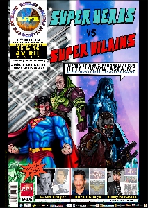 ASFA spéciale Super-Héros versus Super-Vilains avec David Krüger, Bernie Collaço et Rudy Pommarede